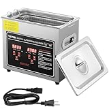 VEVOR Ultraschallreiniger Ultraschall Edelstahl-Reinigungsgerät 150 W, 3 L...