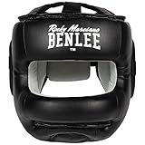 BENLEE Kopfschutz aus Kunstleder FACESAVER S/M, Black