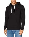 Levi's Herren Hoodie Hooded Sweatshirt, Mineral Black, L