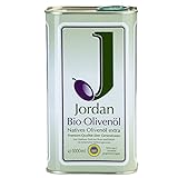 Jordan Bio Olivenöl - Kanister 1,00 Liter - DE-ÖKO-037