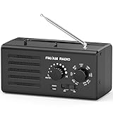 Transistorradio – AM FM Tragbares Radio mit Bestem Empfang, Eingebautem Lautsprecher,...