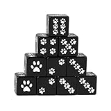 Harz-Würfel-Set – 6-seitiges, niedliches -Thema, dekoratives Sortiment, Bunte...