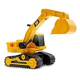 CatToysOfficial | CAT Construction 29,5 cm Power Haulers Bagger Spielzeug | Echte Lichter &...