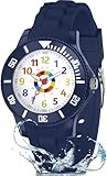 Ayybboo Kinderuhr Jungen Mädchen,Lernuhr Armbanduhr Kinder Analog mit 3ATM Wasserdicht,Weiches...