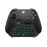 TiMOVO Tastatur Kompatibel mit Windows 10/Xbox Series X|S/Xbox One, 2.4G Empfänger Wireless Chatpad...