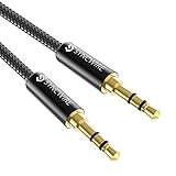 Syncwire 3.5mm Audio Kabel Nylon Geflochtenes 1M Klinke auf Klinke kabel für Kopfhörer Apple...