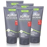 Kamill Handcreme MEN 5er Set (5x75ml) - pflegt und schützt mit Bio Kamille und Bisabolol für...