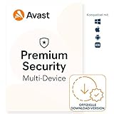 Avast Premium Security 2024 - Antivirenschutz für Windows, macOS, iOS und Android | 10 Gerät | 1...