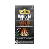 Jacobs Kaffeekapseln Barista Editions Colombia Single Origin, 100 Nespresso®* kompatible Kapseln,...