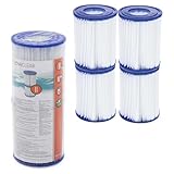 4 Stück Bestway Filter Kartuschen für Pool Swimmingpool Pumpen Intex Bestway/Gr. 2