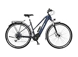 FISCHER E-Bike Trekking VIATOR 8.0i, Elektrofahrrad für Damen und Herren, RH 45 cm, Mittelmotor 90...