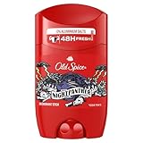 Old Spice Night Panther Deo-Stick für Männer, 50 ml, 48H frisch, 0% Aluminiumsalze, Anti-weiße...