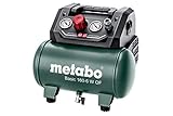 Metabo Kompressor Basic 160-6 W OF (Kessel 6 l, Max. Druck 8 bar, Ansaugleistung 160 l/min,...