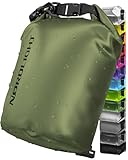 Nordlight Dry Bag 5L Wasserdichter Beutel - (Olivgrün) Wasserdichter Packsack Mit Roll Top...