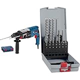 Bosch Professional Bohrhammer GBH 2-28 F (inkl. Zusatzhandgriff) + 7x PRO SDS plus-5X...