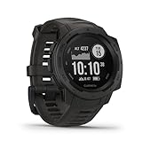 Garmin Instinct - wasserdichte GPS-Smartwatch mit Sport-/Fitnessfunktionen und bis zu 14 Tagen...