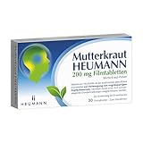 Mutterkraut HEUMANN 200 mg Filmtabletten - Pflanzliches Arzneimittel, zur Vorbeugung von...