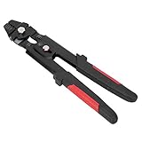 Versatile Carbon Steel Wire Rope Crimper for Electrical and Rigging Work - Ergonomic Hand Crimping...