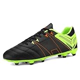 DREAM PAIRS Herren Fußballschuhe Stollen Spikes Cleats Jugen Trainingsschuhe Professionelle Outdoor...