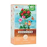 Plantura Bio Rosendünger mit 3 Monaten Langzeitwirkung, 1,5 kg, für prächtige Rosen in Beet &...