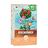 Plantura Bio Rosendünger mit 3 Monaten Langzeitwirkung, 1,5 kg, für prächtige Rosen in Beet &...