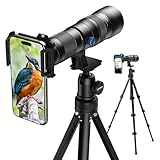 Evil Eye 20-60X Zoom-Teleobjektiv für Smartphone, HD Handy Teleobjektiv, Stativhalterung &...