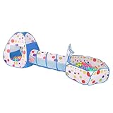 wqibq Kinderzeltspielzeug,Kinderspielzelte und Tunnel - Zusammenklappbares Spielzelt für...