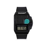 TalkJoy Sprechende Armbanduhr Sprachfunktion Uhrzeit Ansage Zeitansage schwarz Wecker Blindenuhr...
