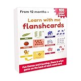 Syengery Buchstaben Und Zahlen Lernkarten | Vokabelkarten Set Mit 100 Stück - Frühförderung...