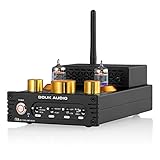 Douk Audio X1 Röhrenverstärker, HiFi Bluetooth 5.0 Verstärker, GE5654 Valve Stereo Audio...