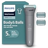 Philips Bodygroom 3000er-Serie – Herrentrimmer mit Dreifachschutz-Rasiersystem, trimmen und...