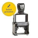 Trodat Professional 5200 Stempel - 41 x 24 mm - bis zu 5 Zeilen - Wunschtext + Logo personalisieren...