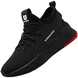 SUADEX Arbeitsschuhe Sicherheitsschuhe Herren Damen Leicht Atmungsaktiv Stahlkappenschuhe Unisex...