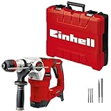 Einhell Bohrhammer TE-RH 32 4F Kit (1250 W, 5 Joule, 32 mm Bohrleistung in Beton, SDS-Plus,...