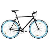 Fixed Gear Bike - Leichtes Single Speed Road Pendler Fahrrad mit Flip-Flop Nabe für Urban Riding,...