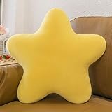 AQCQDQ Kuschelkissen Kinder, Sternkissen, Kissen Stern Kinderzimmer, Weiche Flauschiges Sternform...