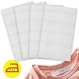 Avery - 40 Stück Etiketten für Kleidung für Kinder, blanko, zum Aufbügeln, beschreibbar, weiß,...