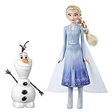 Disney, Elsa & Olaf, Lift Elsa's Arms Olaf bewegt, spricht und leuchtet auf mit dem Disney-Film Die...