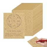 Pergamentpapier zum Schreiben, Beige-Karton, Creative Solomon bedruckte Grußkarten | Vintage...