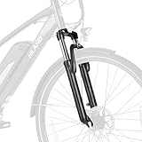 Hiland 700C Mountainbike Trekking Citybike Federgabel, Scheibenbrems-kompatibel Vordergabel, Fahrrad...