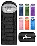 Schlafsack Outdoor - Sportneer Schlafsack Erwachsene und Kinder - Schlafsack Winter, Schlafsäcke,...