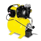 TROTEC Hauswasserwerk TGP 1025 EF – Pumpe mit Vorfilter, Leistung 3500 l/h, 1000 W, Förderhöhe...