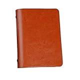 Chris.W Binder Pocket Notizbuch Notizblock, blanko, kleine A7-Notizbücher, Hardcover Mini Journal...