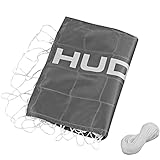 HUDORA Fußball-Tor Netz 213 cm - Ersatznetz Fußballtor - 75951, Weißgrau