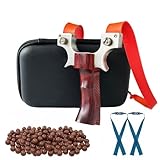 Luoyer® Zwille Steinschleuder Profi für Jagd Slingshot Clip-Anbindungstechnik Schleuder aus...
