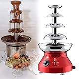 Elektrische Fondue-Brunnenmaschine zum Schmelzen von Schokolade und Käse, ideal für Partys,...