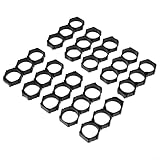 Jotekonoby 21700 Kunststoff-Batterieständer-Rahmenhalterungen für DIY-Lithium-Batterie-Set,...