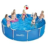 Summer Waves Fast Set Quick Up Pool Swimming Pool Familien Schwimmbad - ohne Filterpumpe (Frame Pool...