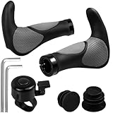 rietegio Fahrradgriffe Zwei Seiten Lock-On Design 22mm Lenkergriffe Ergonomisch Fahrradlenker...