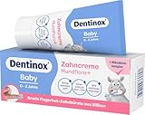Dentinox® Zahncreme Mundflora+ Baby – Sanfte Zahnpflege ab dem ersten Zähnchen – 30ml